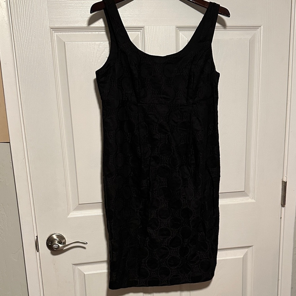Renee C. Black Sleeveless Mini Dress